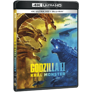 Godzilla II: Kráľ monštier (2BD) W02305 - UHD Blu-ray film (UHD+BD)