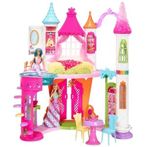 Mattel Barbie Barbie Zámok zo Sladkého kráľovstva DYX32 424669 - Zámok