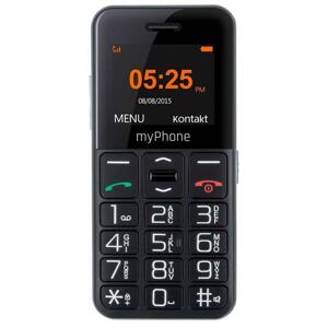 MyPhone HALO EASY čierny TELMY10EASYBK - Seniorský mobilný telefón