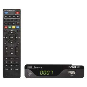 Emos EM190-S HD HEVC H265 (DVB-T2) J6014 - DVB-T2 prijímač (Set top box)