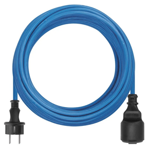 Emos Weatherproof predlžovací kábel 10m 1.5mm2 P01410W - Predlžovací kábel modrý