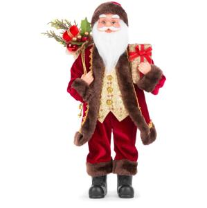 Strend Pro 8091320 - Dekorácia MagicHome Vianoce, Santa s darčekmi, 122 cm