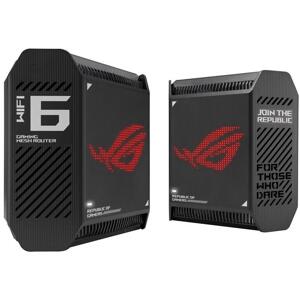 Asus ROG Rapture GT6 (2-pack Black) 90IG07F0-MU9A20 - Trojpásmový mesh WiFi systém