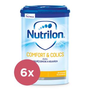 6x NUTRILON Comfort & Colics špeciálne počiatočné dojčenské mlieko 800g, od narodenia VP-F184400