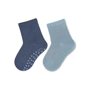 STERNTALER Ponožky protišmykové Banbusové ABS 2ks v balení modrá chlapec veľ. 20 12-24m 8102310-355-20