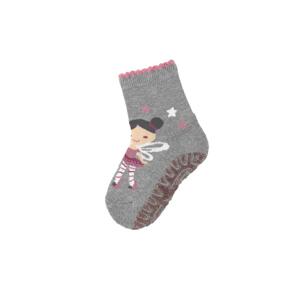 STERNTALER Ponožky protišmykové AIR Víla sivá melanž dievča veľ. 20 12-24m 8131912-542-20