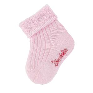 STERNTALER Ponožky froté ružová dievča veľ. 18 6-12m 8301450-702-18
