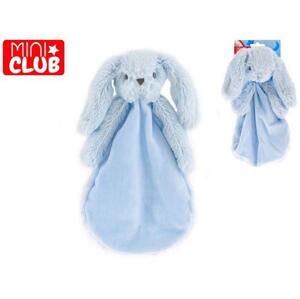 MIKRO -  Mini Club zaspávačik zajačik plyšový modrý 27cm 0m+ 93934