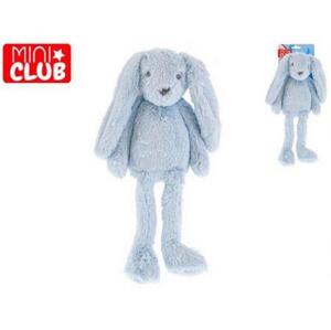 MIKRO -  Mini Club zajačik plyšový modrý 30cm dlhé nohy 0m+ 93937