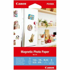Canon MG-101 10x15cm fotopapier magnetický 5ks 670g 3634C002 - Fotopapier 10x15cm
