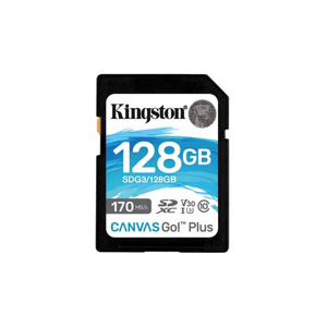 Kingston Canvas Go Plus SDXC 128GB Class 10 UHS-I (r170MB,w90MB) SDG3/128GB - Pamäťová karta SD