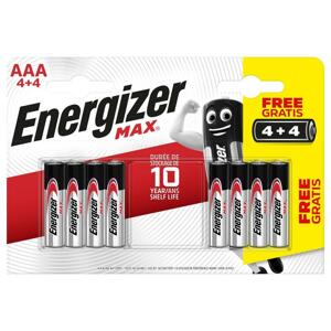 Energizer MAX LR03 (AAA) 4+4ks - Batérie alkalické