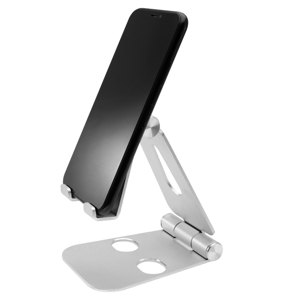 FIXED Frame Phone Silver FIXFR-PHO-SL - Hliníkový stojanček na stôl pre mobily/tablety