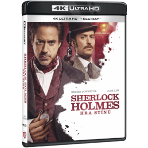 Sherlock Holmes: Hra tieňov (2BD) W02426 - UHD Blu-ray film (UHD+BD)
