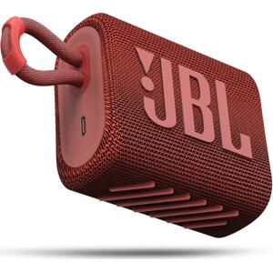 JBL GO3 červený JBLGO3RED - Prenosný vodotesný bezdrôtový reproduktor