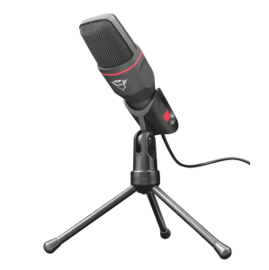 Trust GXT 212 Mico USB Microphone 23791 - PC mikrofón červeno-čierny