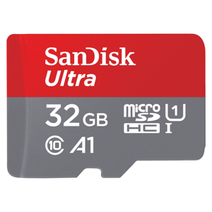SanDisk Ultra MicroSDHC 32GB A1 Class 10 UHS-I (r120/w10) 186503 - Pamäťová karta + adaptér