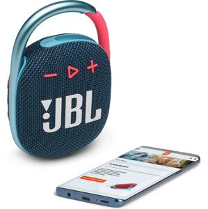 JBL CLIP 4 modro-ružový JBLCLIP4BLUP - Ultra prenosný vodeodolný reproduktor