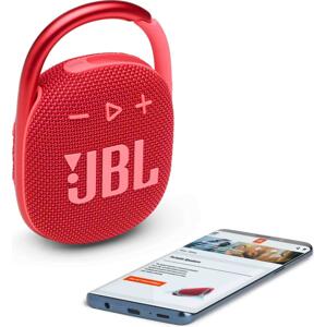 JBL CLIP 4 červený JBLCLIP4RED - Ultra prenosný vodeodolný reproduktor