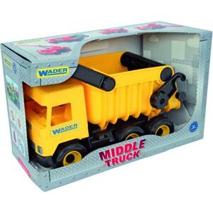 Wader Middle Truck vyklápač - žltý 32121