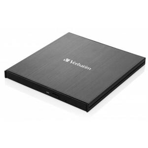 Verbatim Ultra HD 4K Blu-ray External Slimline Writer (USB 3.1, USB-C) 43888 - Externá bluray mechanika