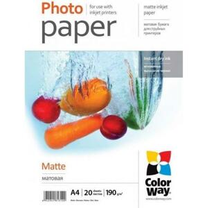 ColorWay Matný A4 190g/m2 20ks PM190020A4 - Fotopapier