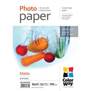 ColorWay Matný 10x15 190g/m2 50ks PM1900504R - Fotopapier