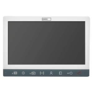 Emos Monitor pre videovrátnik EM-10AHD strieborný H3015 - Samostatný videomonitor so 7" farebným LCD monitorom