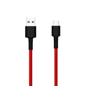 Xiaomi Mi Type-C Braided Cable Red 1m 18863 - prepojovací kábel USB-C
