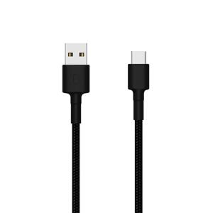 Xiaomi Mi Type-C Braided Cable Black 1m 18714 - prepojovací kábel USB-C
