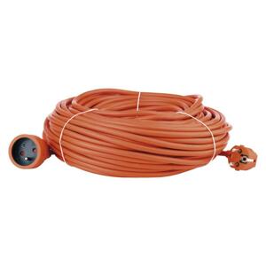 Emos 1 zásuvka 40m spojka oranžový P01140 - Predlžovací kábel