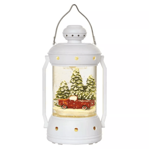 Emos LED vianočný lampáš, 19.5cm, 3× AA, vnút., teplá biela, časovač DCLW07 - Vianočná dekorácia