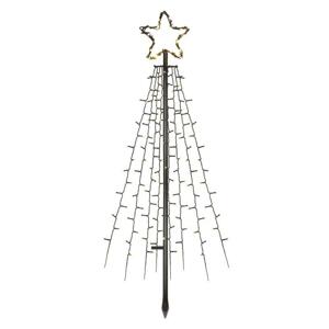 Emos LED vianočný strom kovový 180cm, vonkajší aj vnútorný, teplá biela, časovač DCTW02 - Vianočná dekorácia