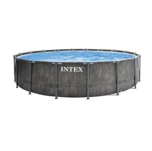 Intex_A Intex 26742 Bazén Prism Frame Greywood Premium 4,57 x1,22 WKW015556