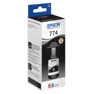 Epson T7741 Pigment Black ink bottle 140ml M100/M200/L600 C13T77414A - Náplň pre tlačiareň