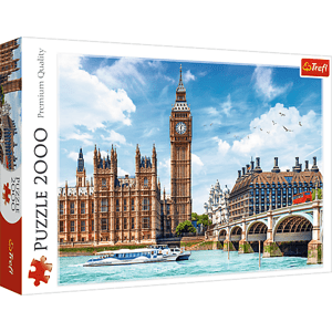 Trefl Trefl Puzzle 2000 - Big Ben, Londýn, Anglicko 27120