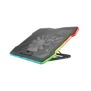 Trust GXT 1126 AURA Multicolour-illuminated Laptop Cooling Stand 24192 - Chladiaca podložka pod Notebook do 17.3"