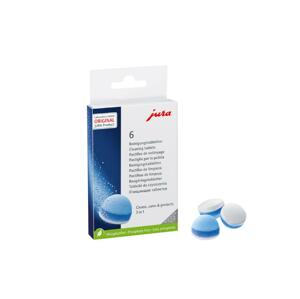 JURA Trojfázové čistiace tablety - 6ks 24225 - Čistiace tablety