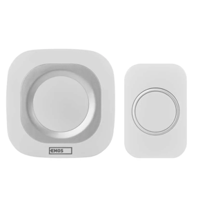 Emos P5733W biely P5733W - Domový bezdrôtový zvonček