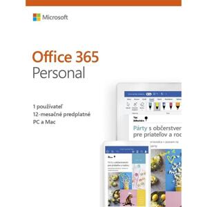 Microsoft Office 365 Personal 32-bit/x64 SK 1rok QQ2-00791 - Kancelársky balík