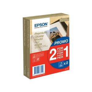 Epson Premium Glossy Photo 255g 10x15cm - 2x40ks C13S042167 - Fotopapier 10x15cm