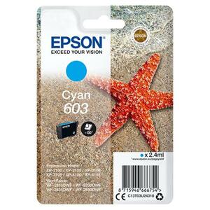 Epson 603 cyan XP-2100/3100 2.4ml C13T03U24010 - Náplň pre tlačiareň