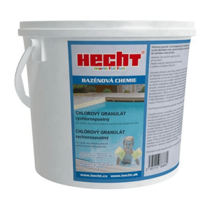 Hecht Rýchlo rozpustný chlórový granulát 501603 - Bazénová chémia, 3kg