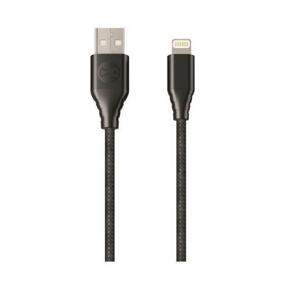 Forever Core Lightning MFI 1.5m čierny textilný DATAPIPMFI24A15MFOBK - lightning USB kábel MFI 2.4A