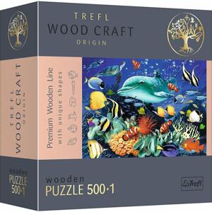 Trefl Trefl Drevené puzzle 501 - Morský život 20153