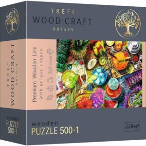 Trefl Trefl Drevené puzzle 501 - Farebné koktaily 20154
