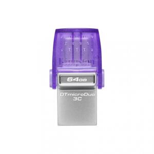 Kingston DataTraveler MicroDuo 3C Gen3 64GB (USB Type-C, OTG) DTDUO3CG3/64GB - USB 3.2 kľúč