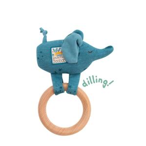 MOULIN ROTY Hrkajúce sloník s dreveným krúžkom MR669007