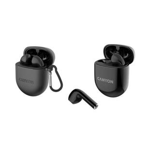 Canyon True Wireless Bluetooth slúchadlá do uší čierne CNS-TWS6B - Bezdrôtové slúchadlá