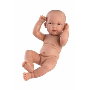 Llorens Llorens 63501 NEW BORN CHLAPČEK - realistické bábätko s celovinylovým telom - 35 cm MA4-63501